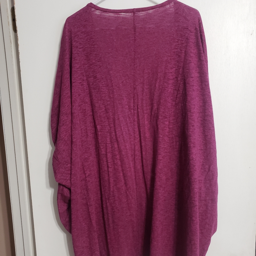 Extra long cardigan